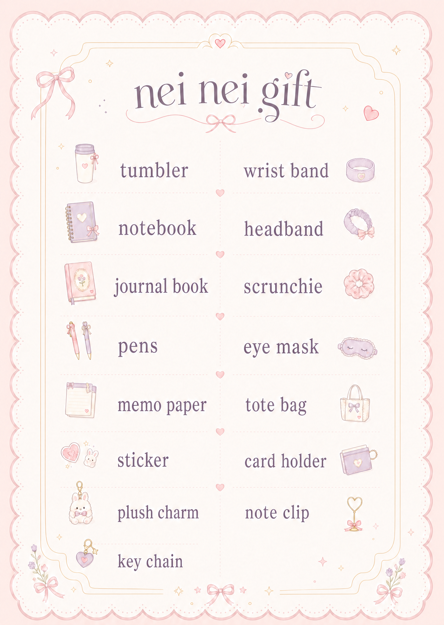 nei_nei_gift_menu_tumbler Tumbler Cozy & Little Surprises Gift Box - Image 1